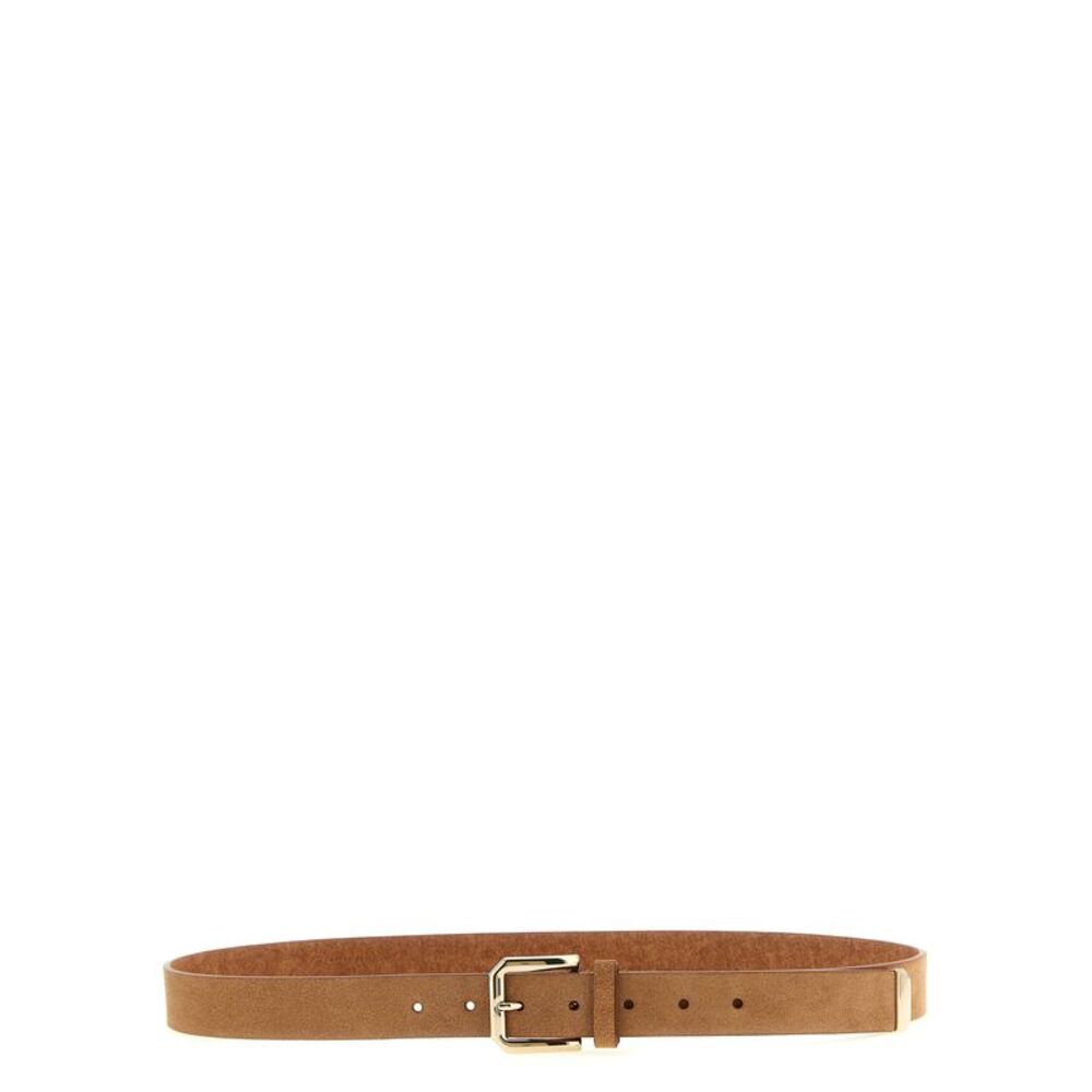 Brunello Cucinelli Brown Bull Skin Regular Men's Belt